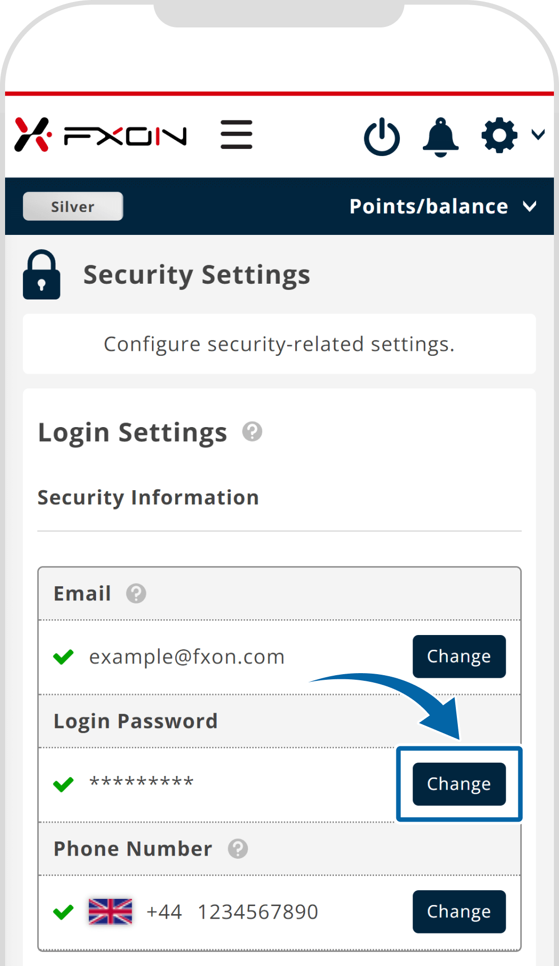 Enter new password (i)