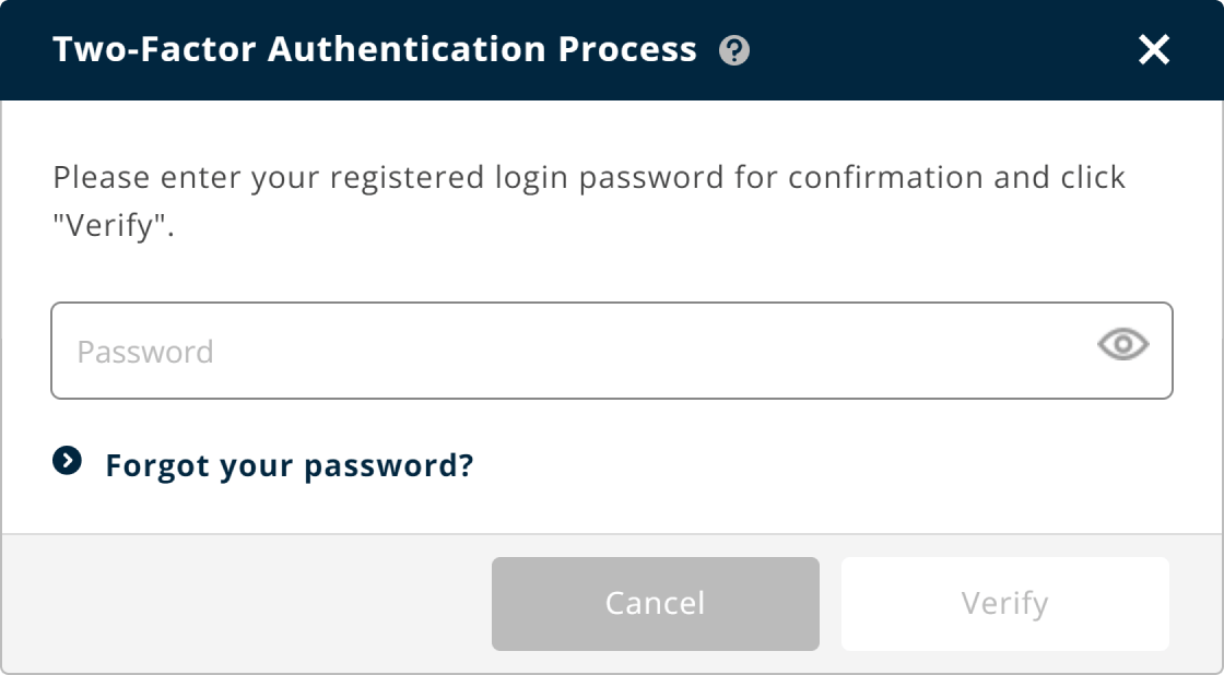 Two-Factor authentication