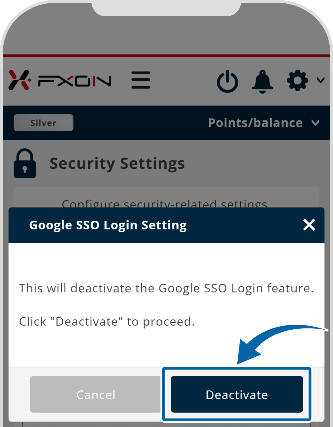 3. Disable social login (ii)