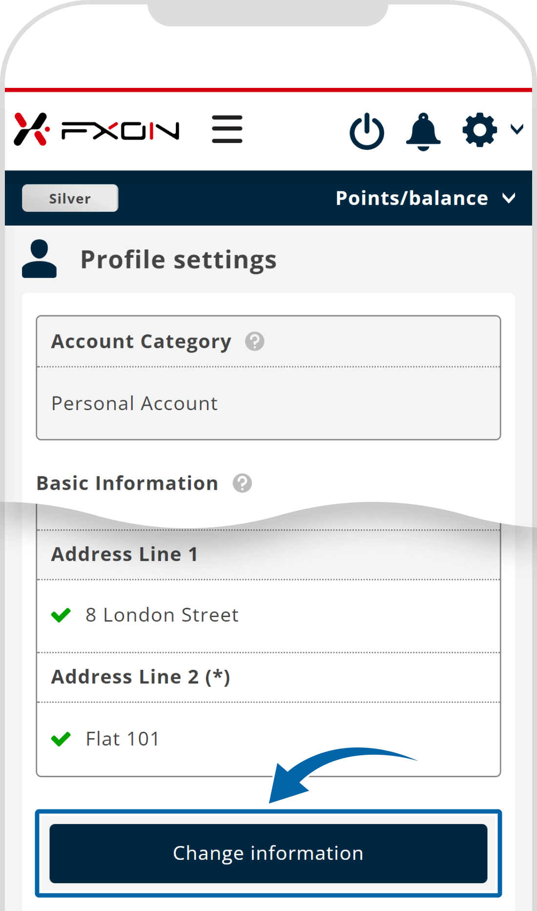 2. Profile Settings