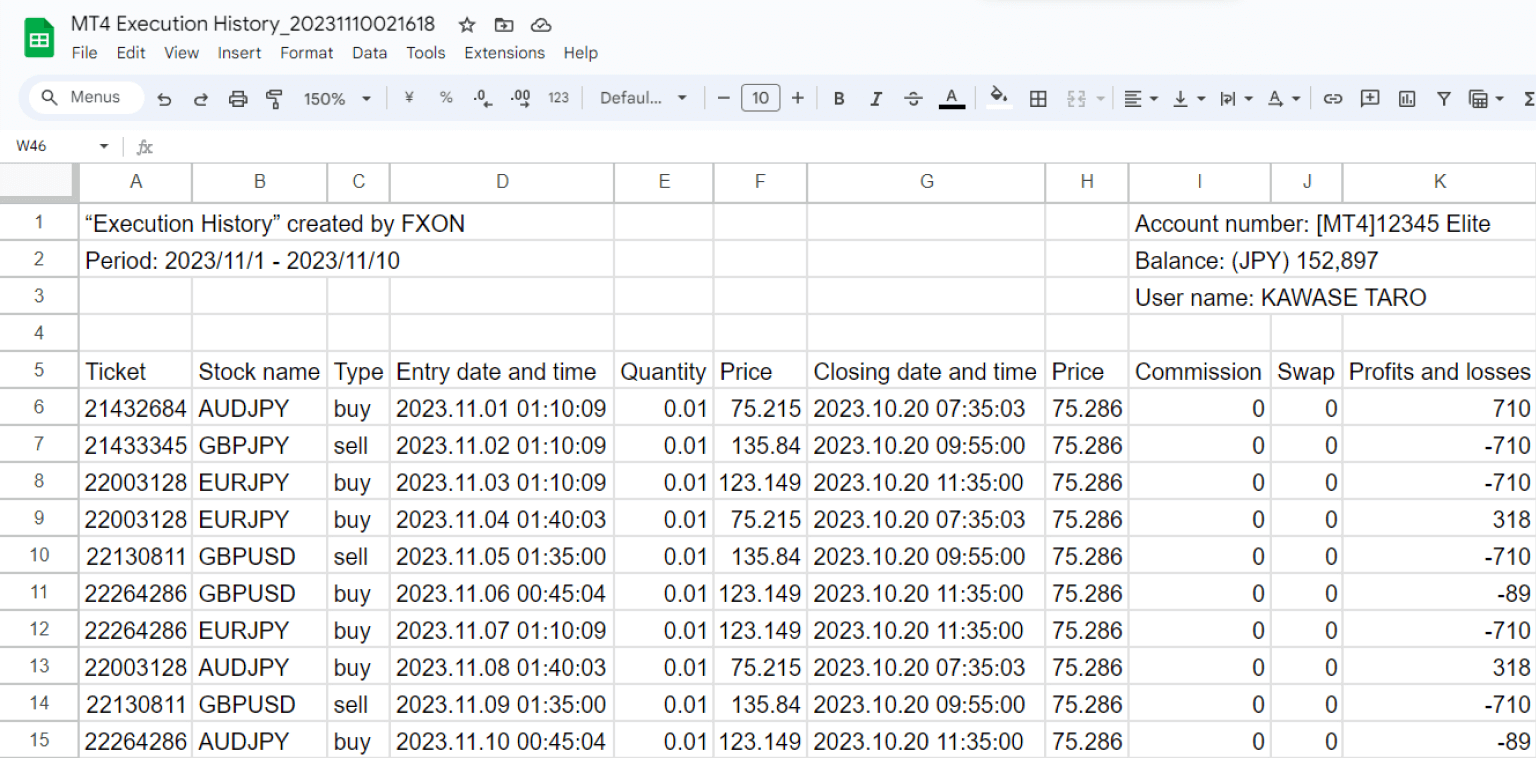 Download transaction history data (iii)