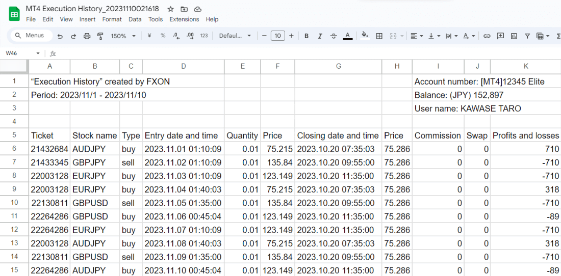 Download transaction history data (iii)