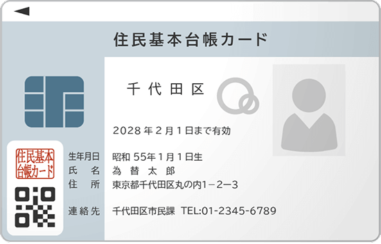 住民基調台帳カード