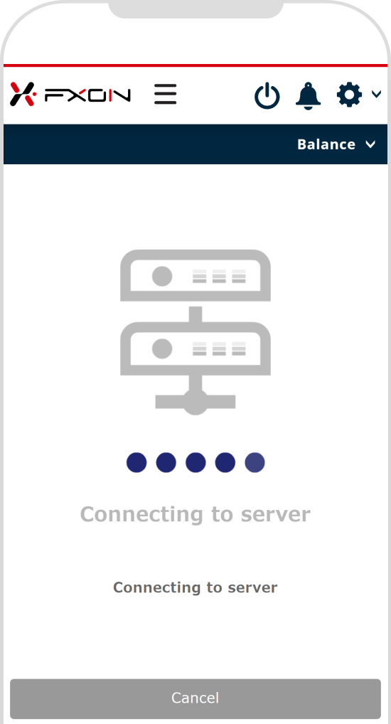 Connecting to server
