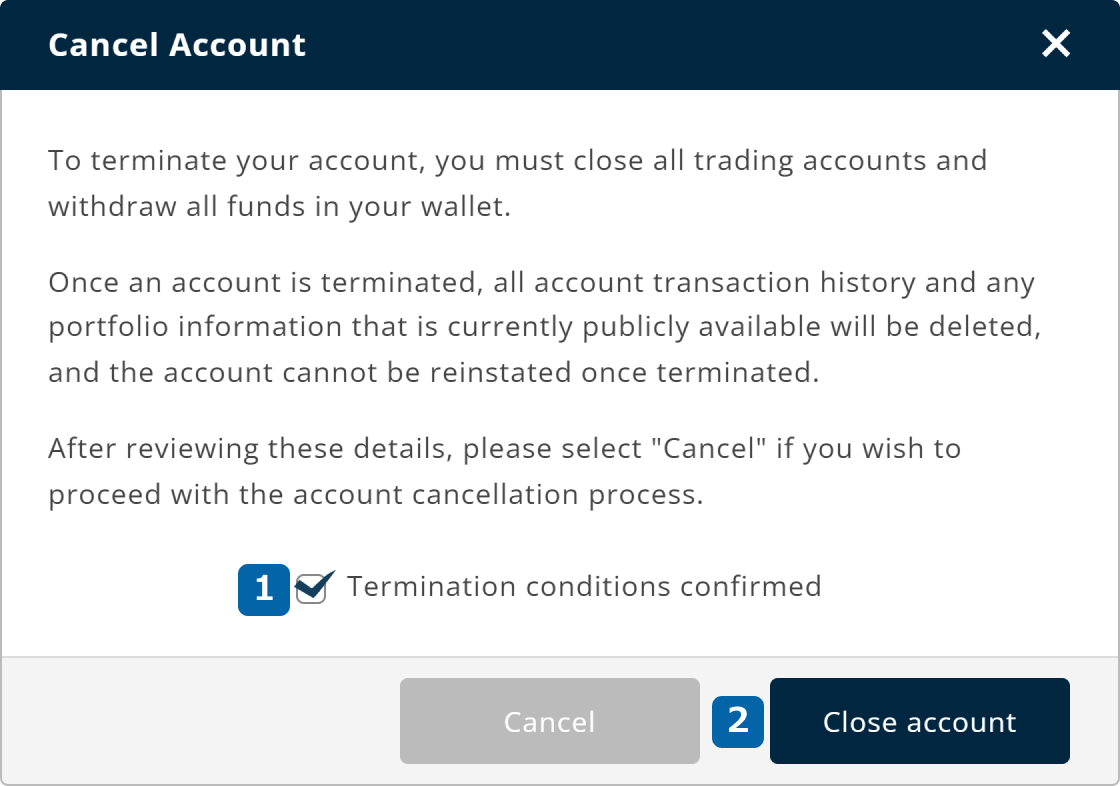 3. Reviewing Cancellation Terms