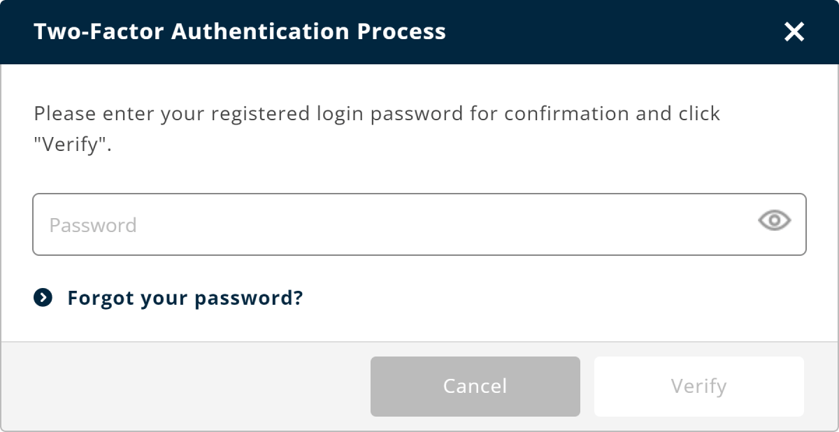 Two-Factor Authentication Process