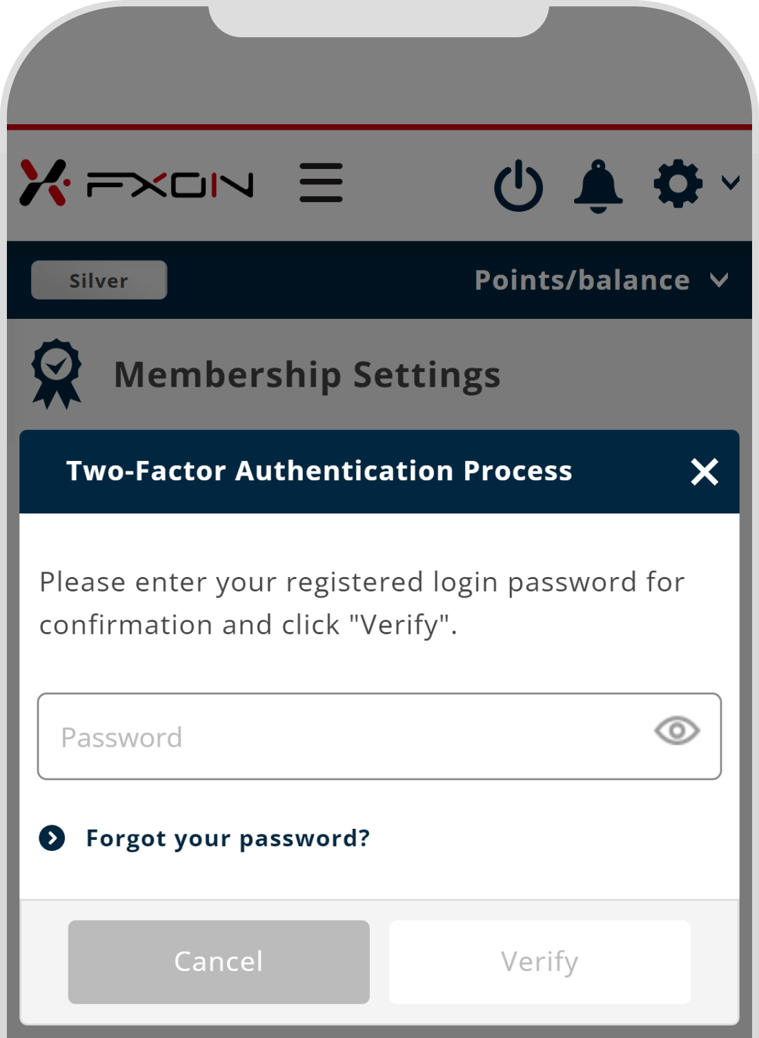 Two-Factor Authentication Process