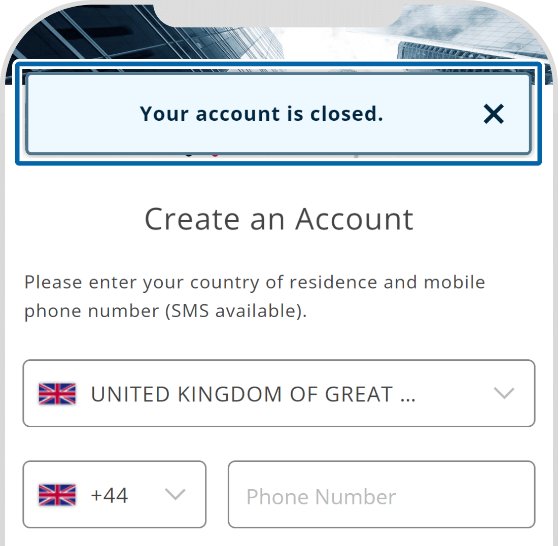 5. Account Cancellation Completed