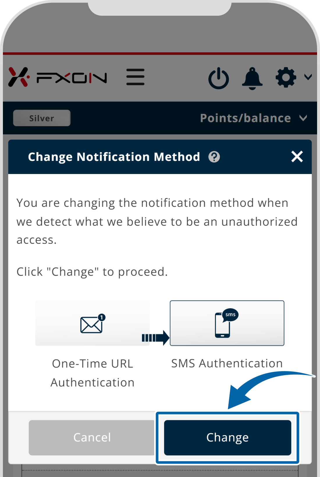 3. Choose notification method (ii)