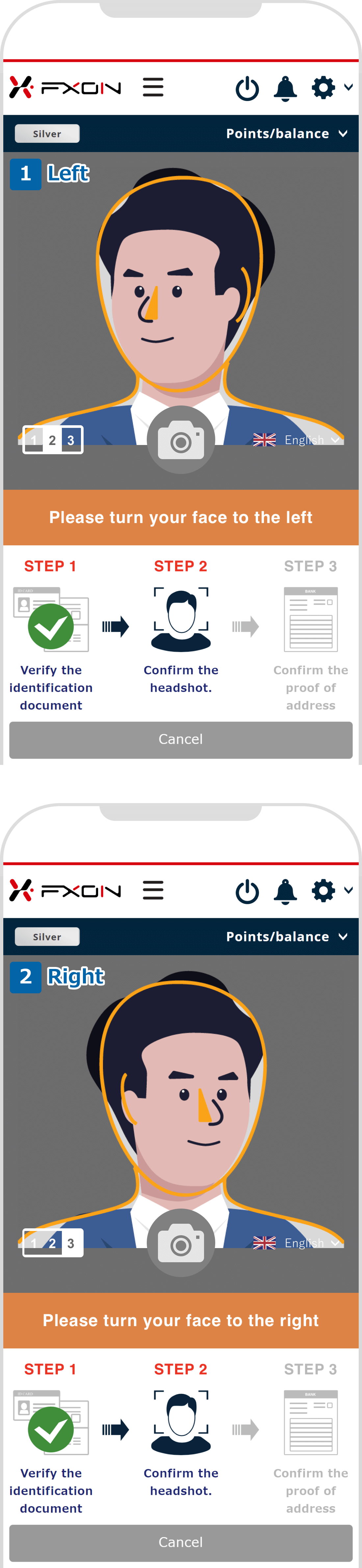 Face verification [Step (ii)]