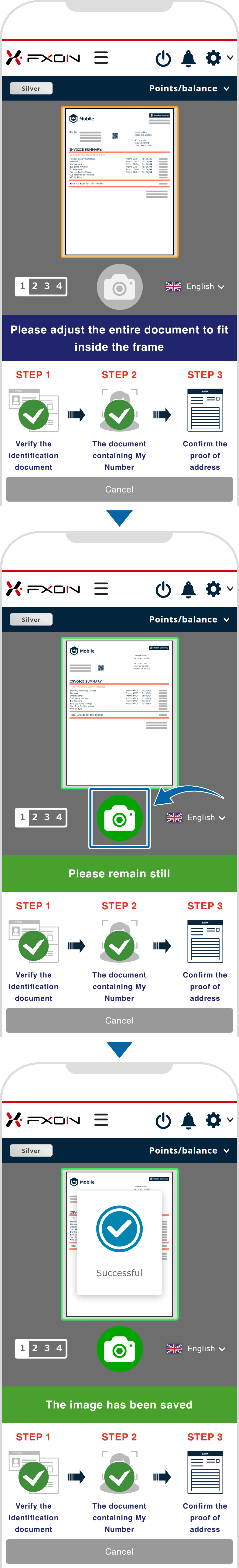 A4 size PoA verification [Step (ii)]