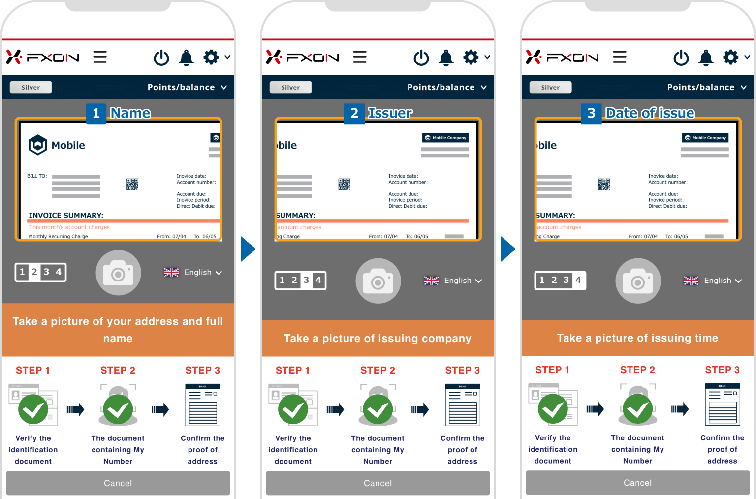 A4 size PoA verification [Step (ii)]