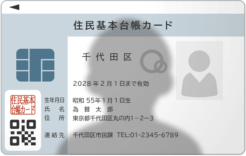 影が入り込んでいる