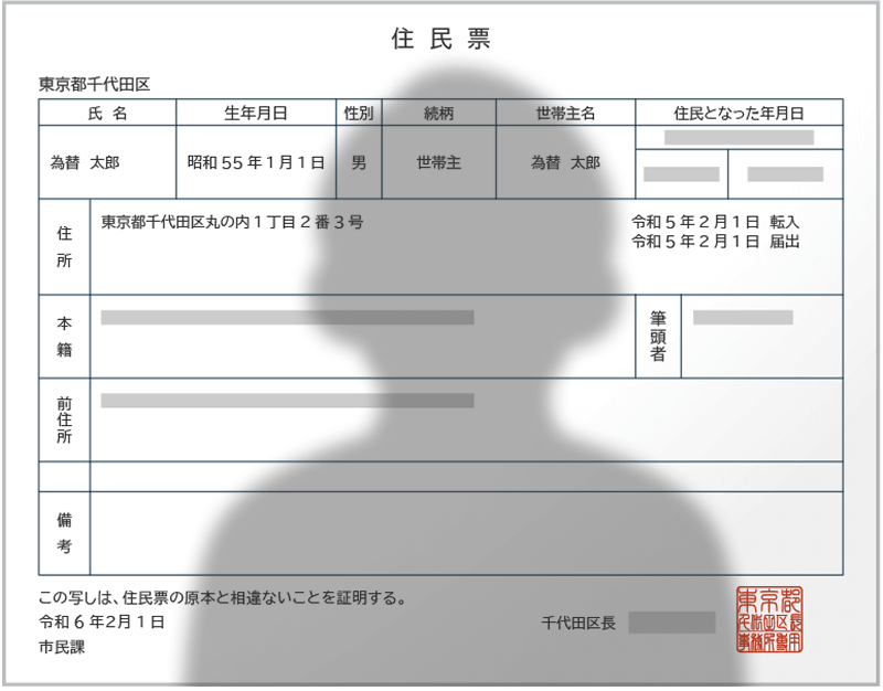影が入り込んでいる