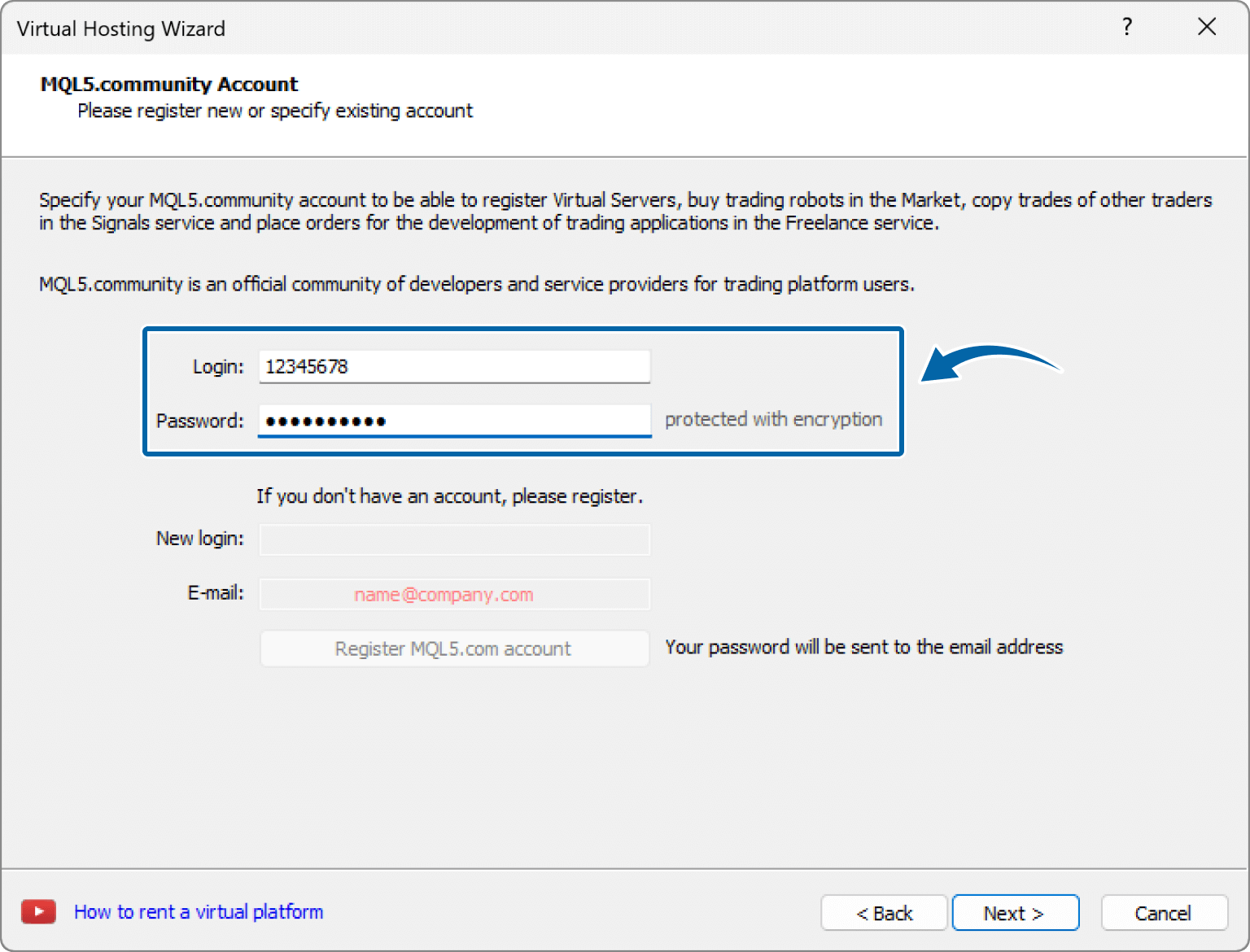 Login to MQL5