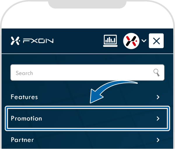 Tap "Promotion"