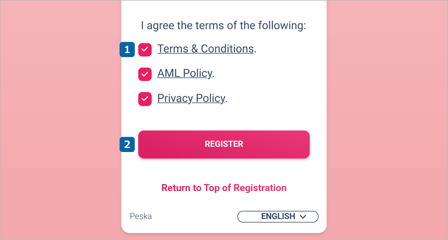 Review Terms and Conditions