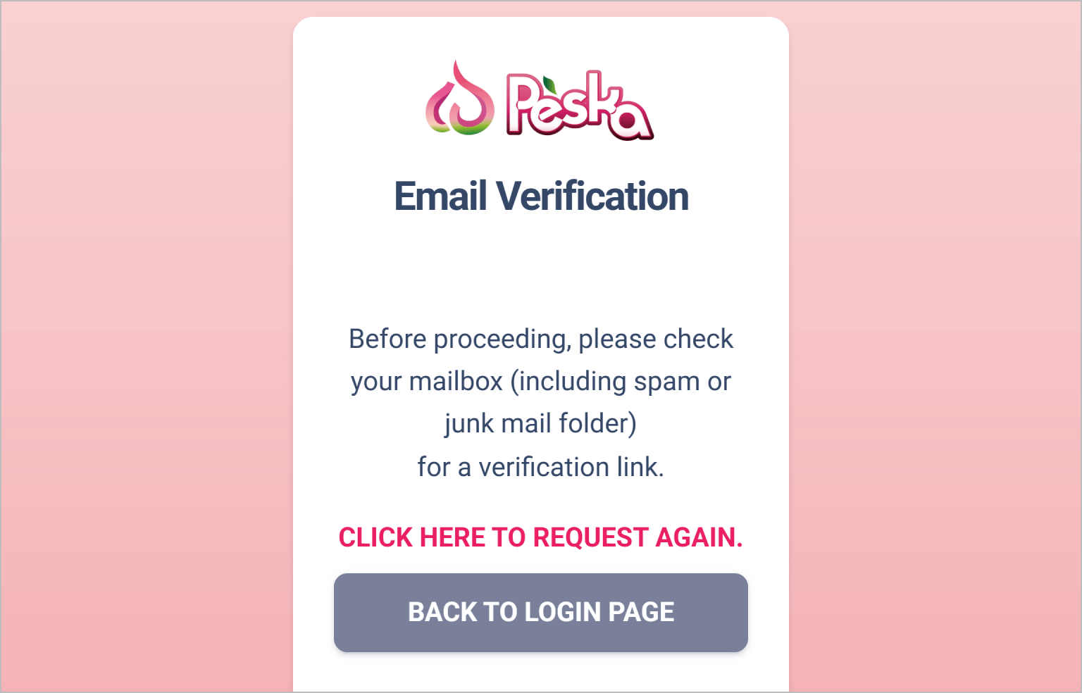 Email Verification