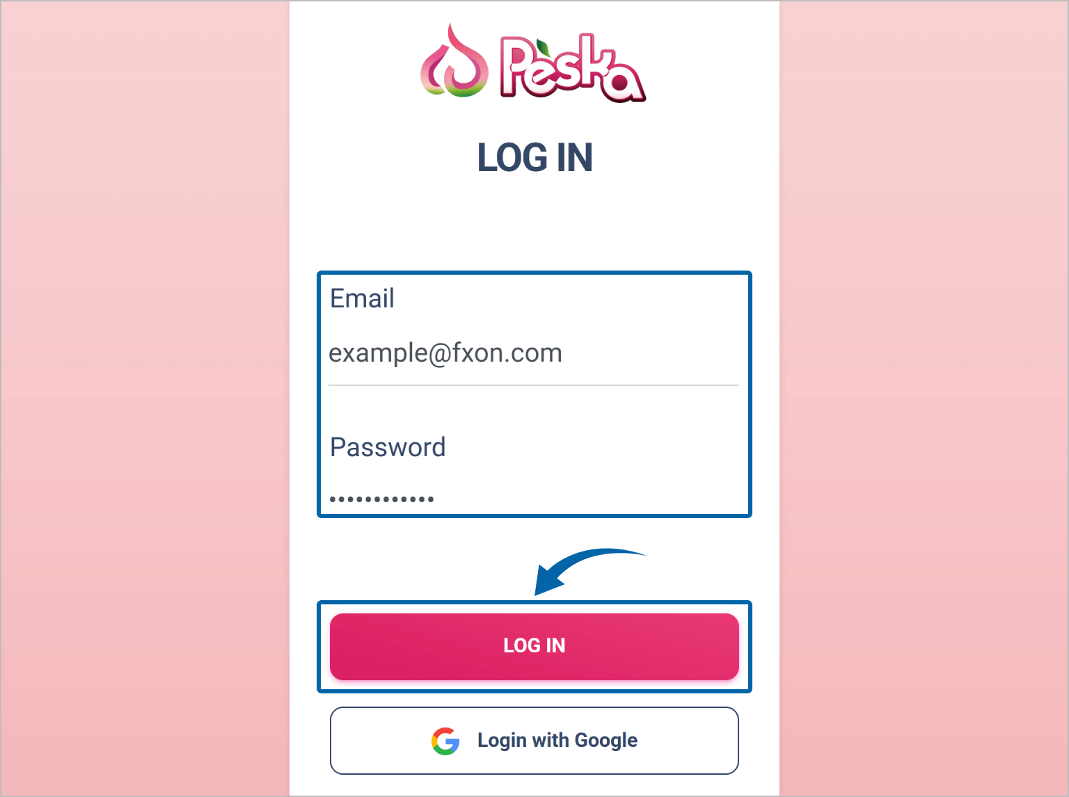 Deposit via Peska (ⅲ)