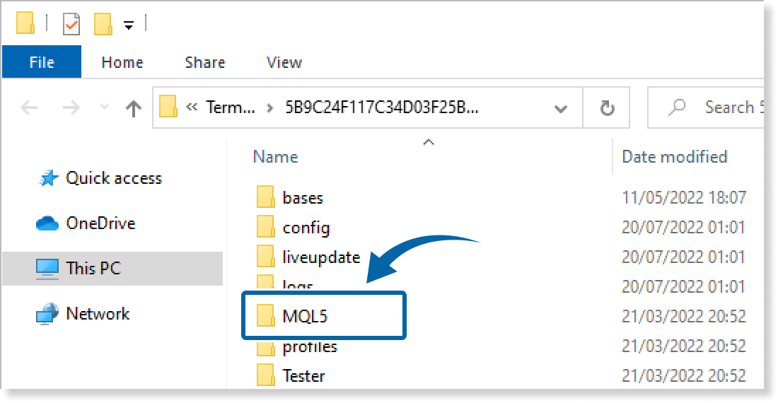 MQL5 Folder