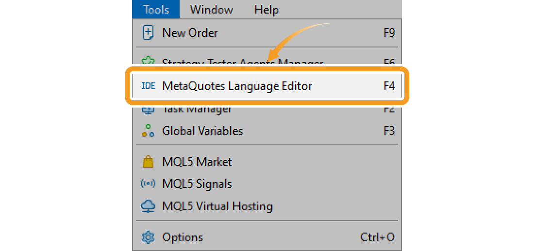 MetaQuotes Language Editor