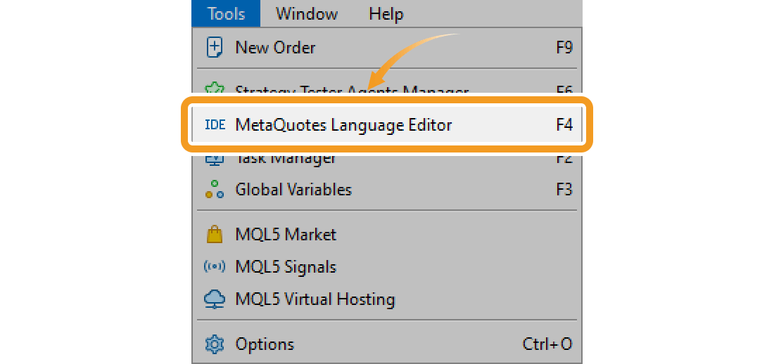 MetaQuotes Language Editor