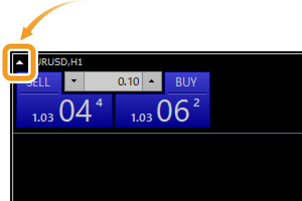 Close the trading panel