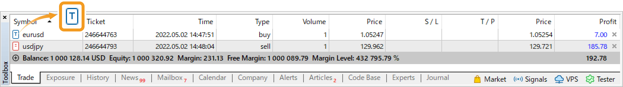 Trailing stop level should be larger than stop level