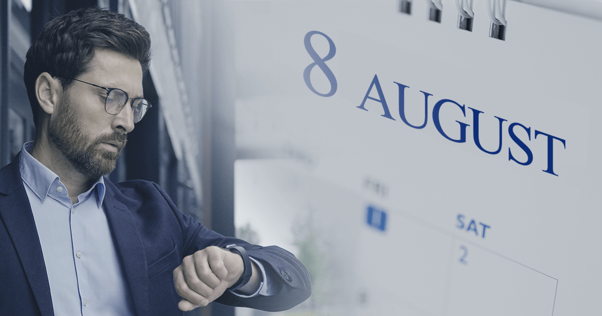 Notice of Change to Trading Hours in August 2025