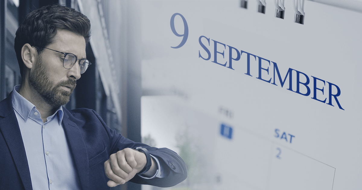Notice of Change to Trading Hours in September 2025