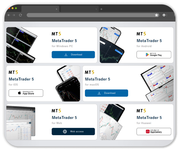 MetaTraderをダウンロード