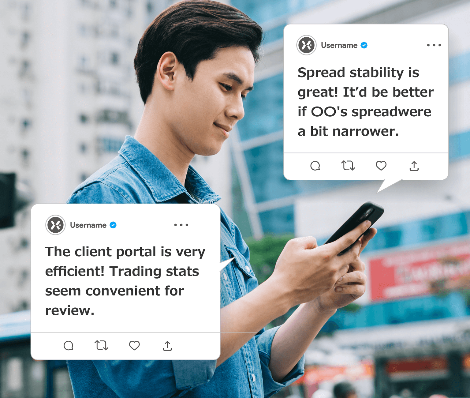 Contribute to better services with your honest feedback!