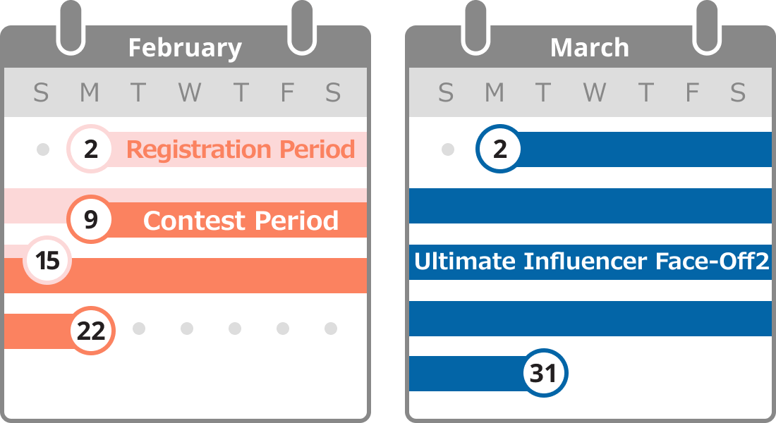 Schedule for Live Trading Contest and Ultimate Influencer Face-Off 2